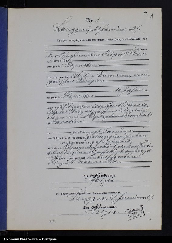 image.from.unit.number "Sterbe-Neben-Register Nr 1 - 9"