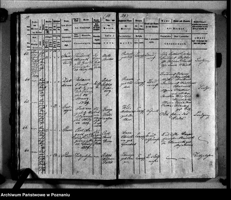 Obraz 17 z jednostki "Duplikat der Getauften, Getrauten, Verstorbenen"