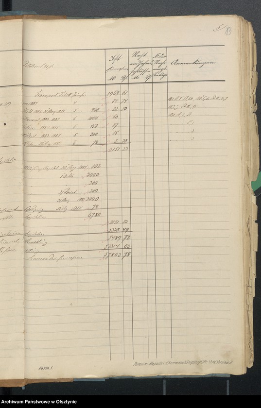 image.from.unit.number "Sourquittensche Kirchen Kassen Rechnung"
