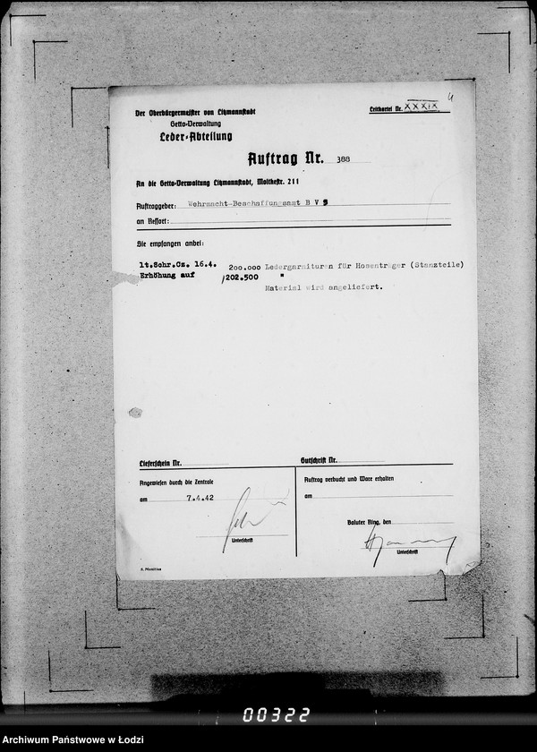 Obraz 8 z jednostki "388-437 Hosenträger, Patten.Auslieferung"