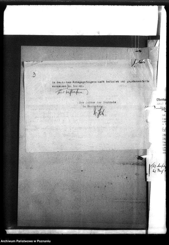 Obraz 7 z jednostki "Poszukiwanie kapitana B. Kruszyńskiego w celu ukarania go za rzekome wystąpienia przeciw Niemcom"