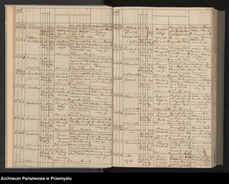 image.from.unit.number "Księga urodzeń, małżeństw i zgonów dla miejscowości Pantalowice"