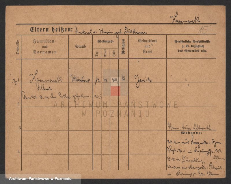 Obraz 15 z jednostki "Kaczmarek A-H (samotni mężczyźni)"