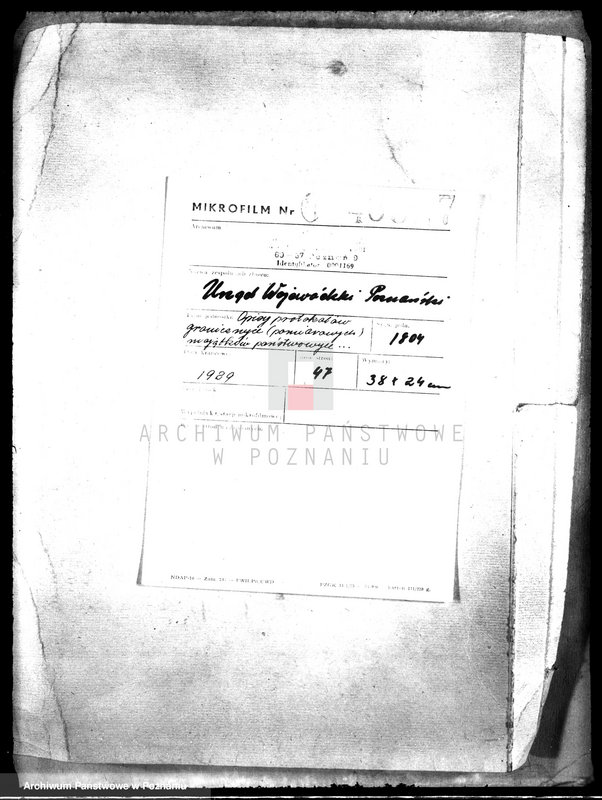 image.from.unit.number "Opisy protokołów granicznych /pomiarowych/ majątków państwowych Pawłowice"