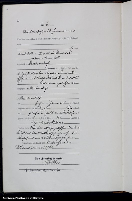 image.from.unit.number "Geburts-Haupt-Register Nr 1 - 200"