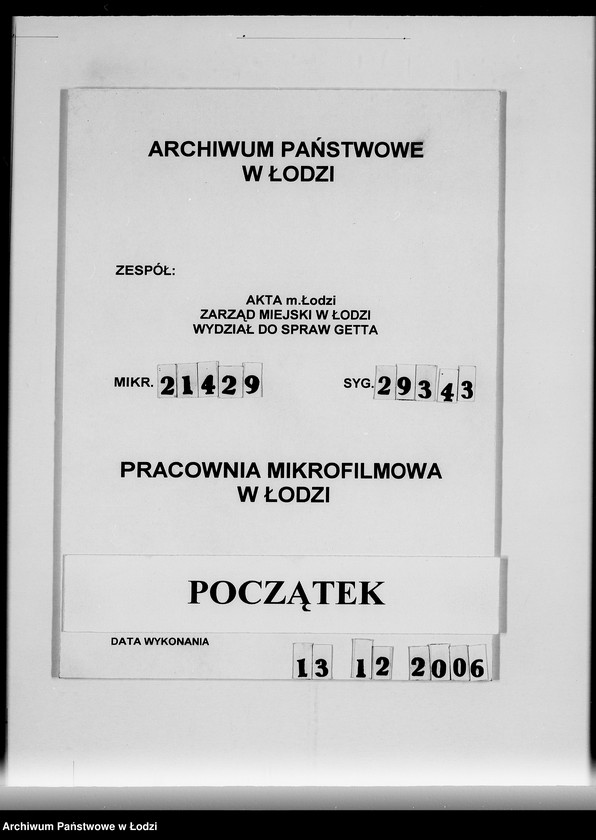 Obraz 1 z jednostki "[Ankiety personalne urzędników i robotników]"