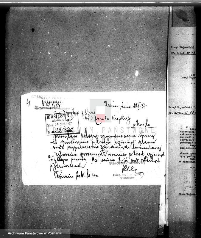 Obraz 9 z jednostki "Zatwierdzenie zakładu przemysłowego młyna Firmy Czyżowski w Śmiglu"