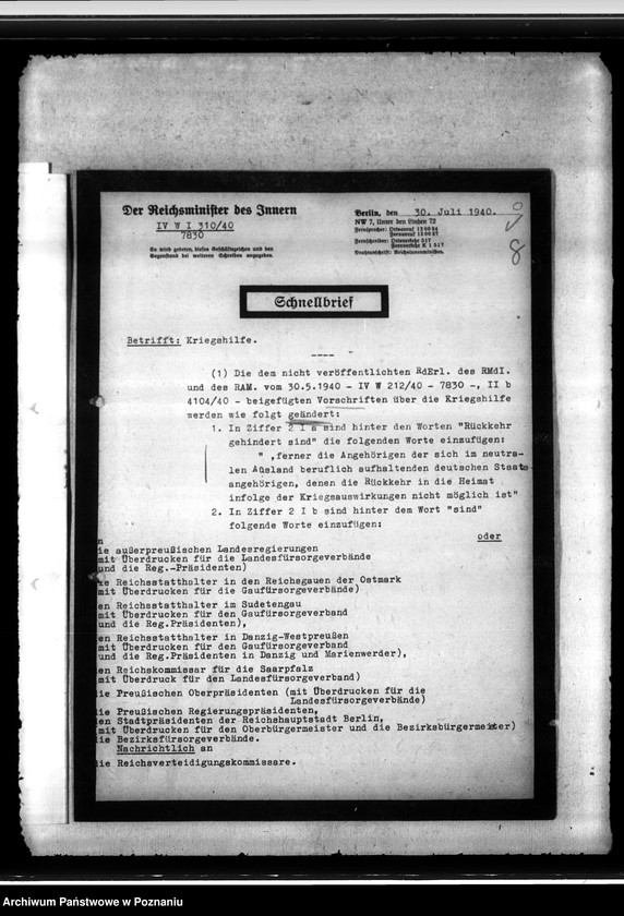 Obraz 12 z jednostki "Kriegshilfe. Generalia"