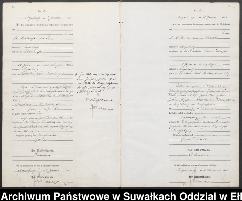 image.from.unit.number "Sterbe-Neben-Register des Preussischen Standes-Amtes Angerburg Kreis Angerburg"