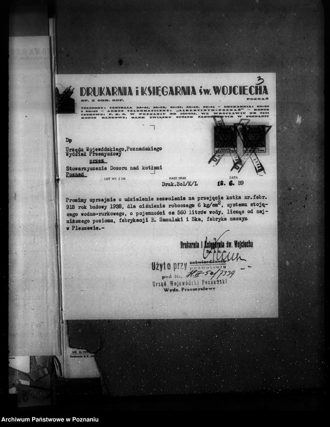 Obraz 7 z jednostki "Drukarnia i księgarnia św. Wojciecha w Poznaniu nr woj. 7339"