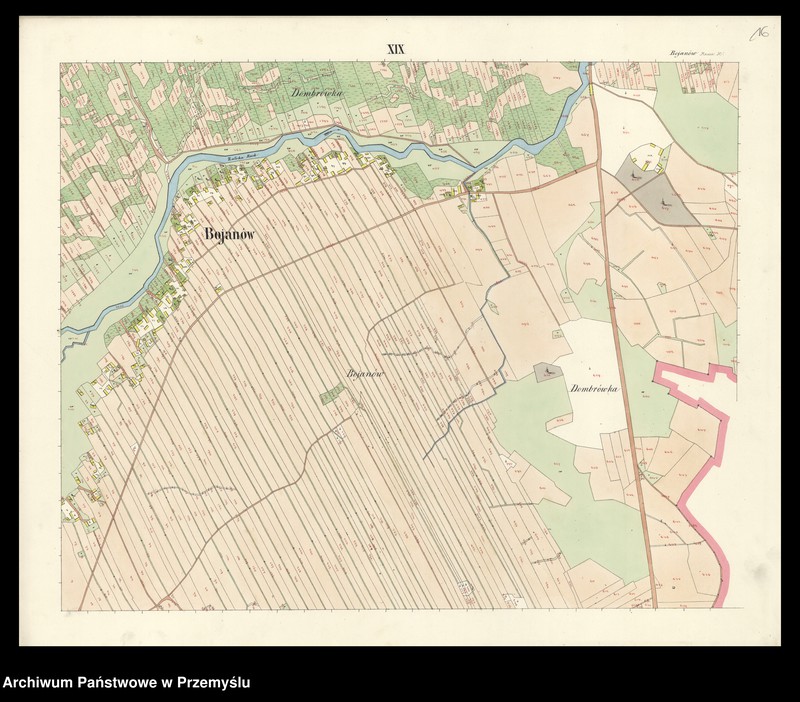 image.from.unit.number "Bojanów sammt Ortschaft Gojanów und Colonie Pietropole in Galizien"