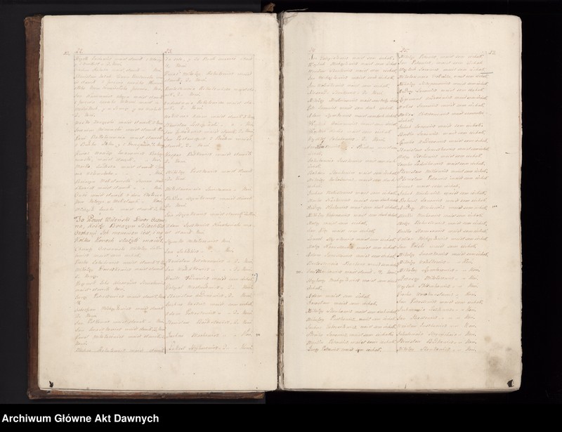 image.from.unit.number "Kopia księgi nr 21, 22, 23 Metryki Litewskiej."