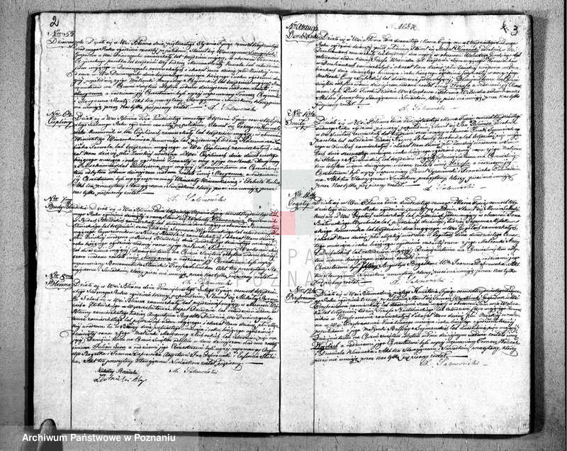 Obraz 3 z jednostki "Duplikat urodzonych, zaślubionych i zgonów"