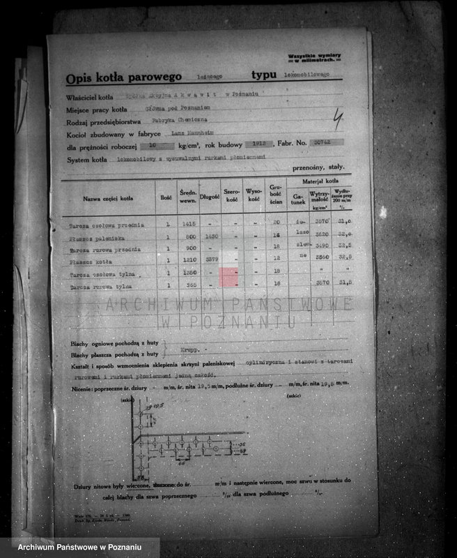 Obraz 8 z jednostki "Firma "Akwawit" Towarzystwo Akcyjne W Poznaniu nr woj. 2219"