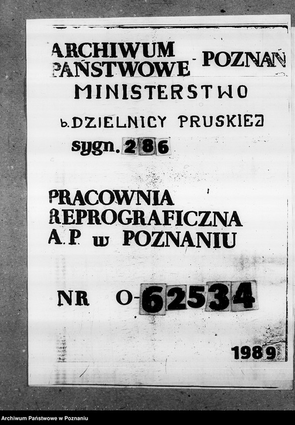 Obraz 1 z jednostki "Administracja majątków - generalia"