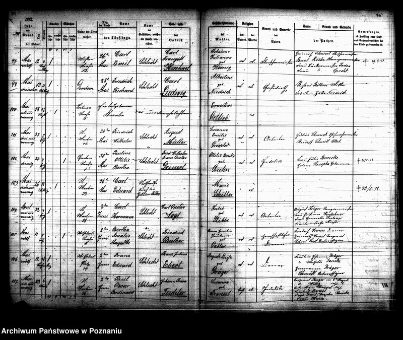 Obraz 15 z jednostki "Duplikat des Kopulationsregisters"