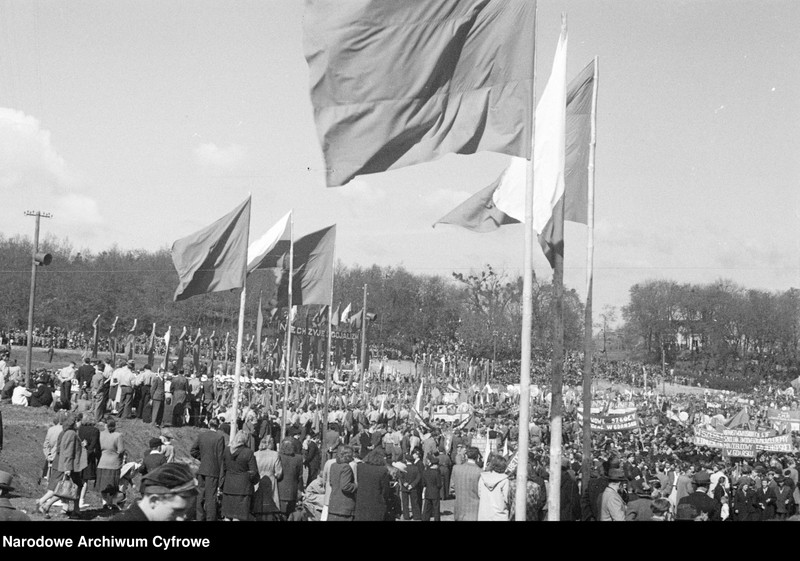 image.from.unit.number "Uroczystości w dniu Święta Ludu Pracującego i pochód pierwszomajowy w Gdańsku"