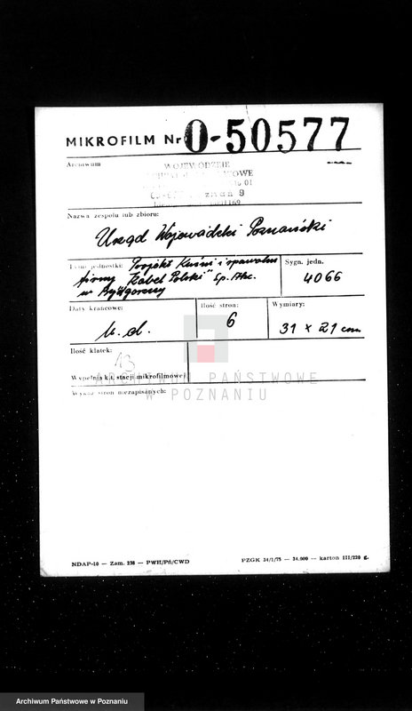 Obraz 2 z jednostki "Projekt Kuźni i spawalni firmy "Kabel Polski" Spółka Akcyjna w Bydgoszczy"