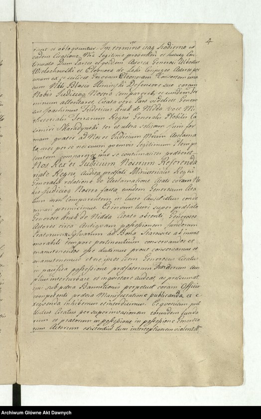image.from.unit.number ""Acta decretorum Sae Rae Mtis Judicii Referendarialis Regni regnante - - Augusto III rege Poloniae - - Ad Relationem - - Antonii Sebastiani Dembowski, Antonii Łodzia Poniński, Josephi in Załuskie Załuski praepositi Varsaviensis etc. referendariorum. In annis 1735, 36, 38, 39, 40, 43, 44, 45, 46, 47, 48 et 49 emanatorum. Post fata generosi Michaelis Nagrodzki iudicii eiusdem notarii cura et impensis generosi Ioannis Nepomuceni Słomiński Metrices Regni praefecti completa et compactata Varsaviae"."
