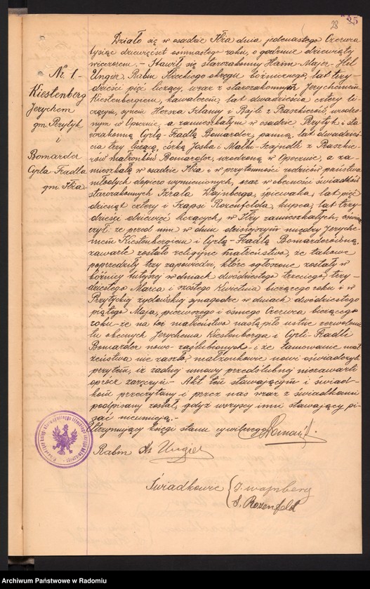 image.from.unit.number "[Duplikat akt urodzonych, zaślubionych i zmarłych Okręgu Bóżniczego Iłża za 1918 r.]"