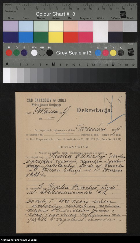 Obraz 7 z jednostki "Judka Bursztyn – drobna sprzedaż zegarów, zegarków, i galanterii jubilerskiej"