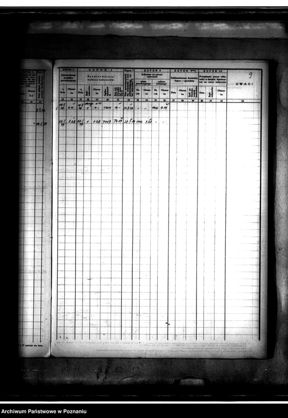 Obraz 13 z jednostki "/Księga kontroli prac parcelacji prywatnej/ powiatu średzkiego/"