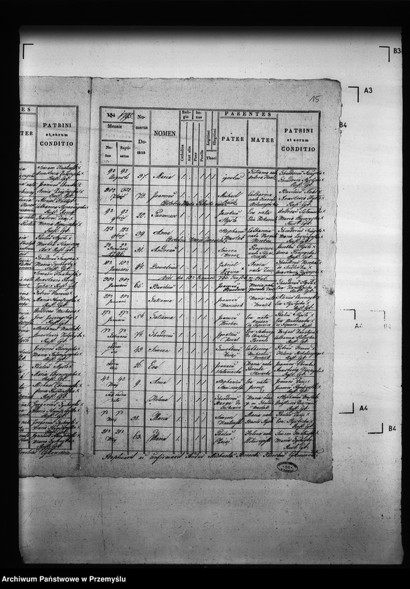 image.from.unit.number "[Kopie ksiąg metrykalnych parafii Cyków z filią Rożubowice (dekanat Niżankowice)]"