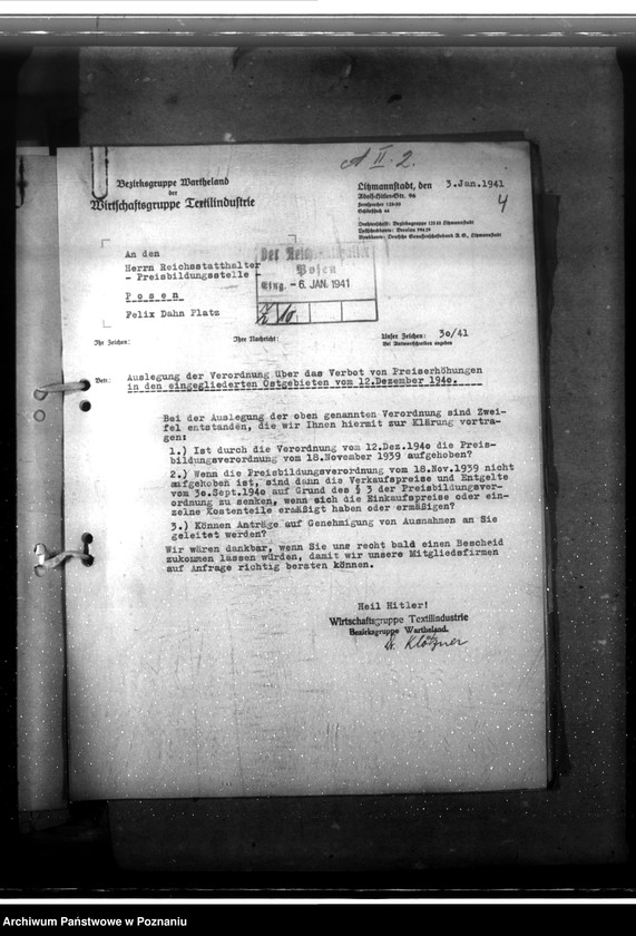 Obraz 8 z jednostki "Spinnstoffwirtschaft. Preisbildung"