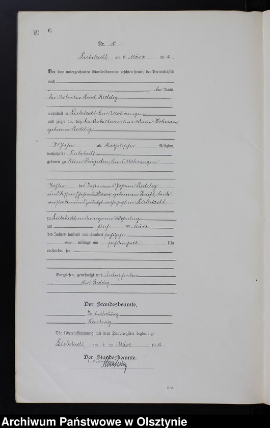 image.from.unit.number "Sterbe-Neben-Register Nr 1 - 47"