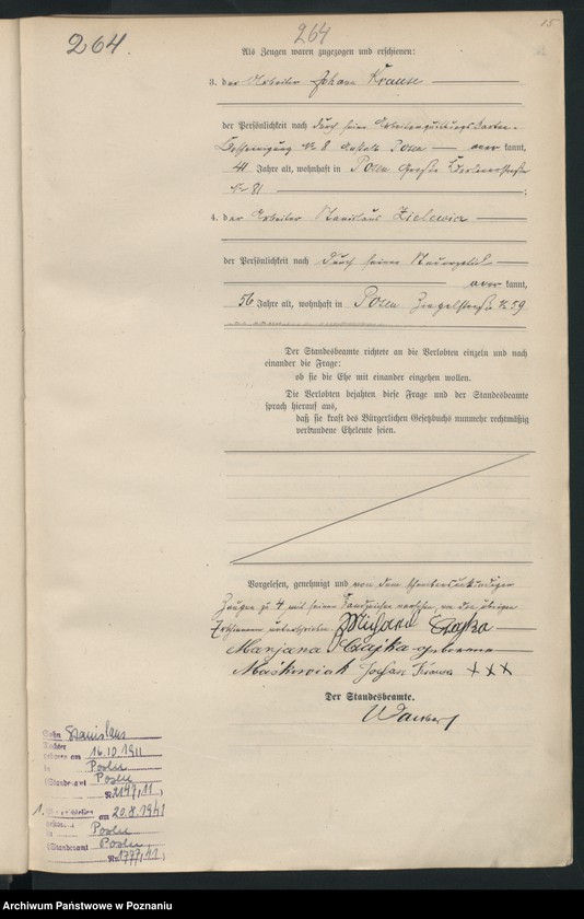 Obraz 18 z jednostki "Księga miejscowa małżeństw"