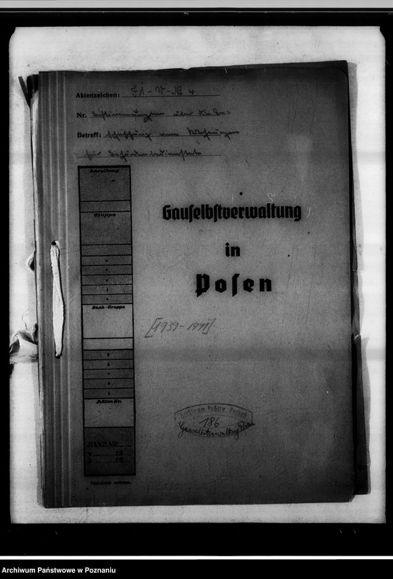 Obraz 4 z jednostki "Bestimmungen über die Beschaffung von Wohnungen für Behördenbedienstete."