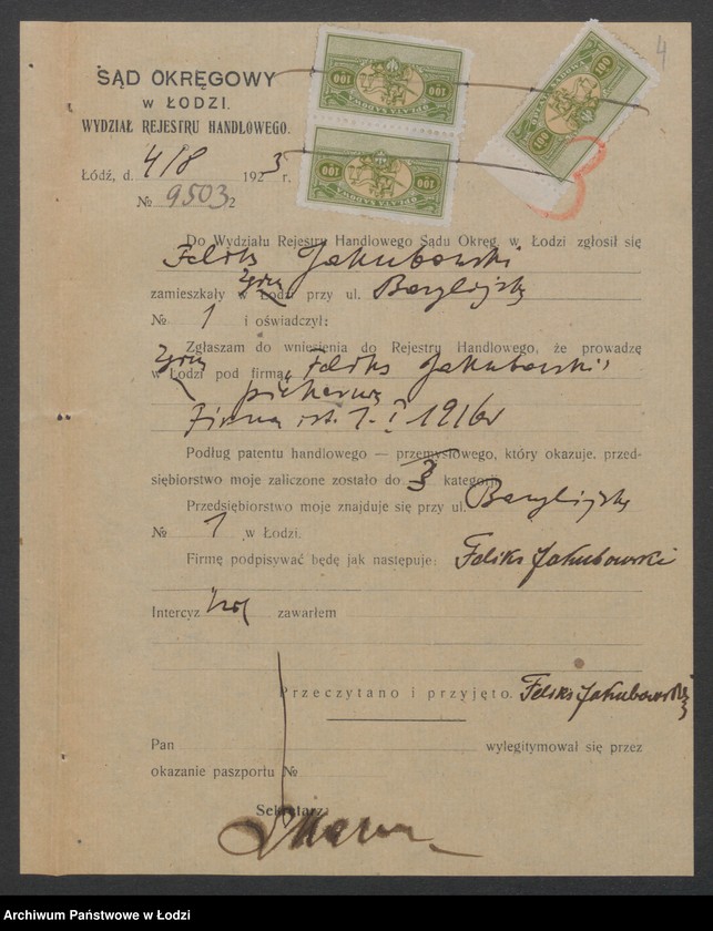 Obraz 6 z jednostki "Feliks Jakubowski – piekarnia"