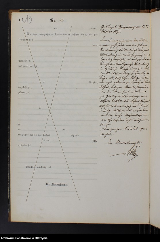 image.from.unit.number "Sterbe-Haupt-Register nr 1 - 13"