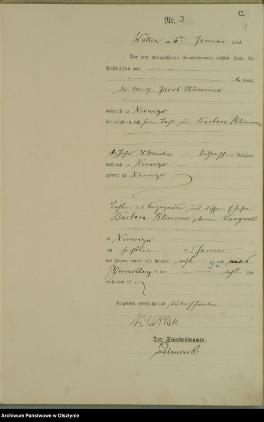 image.from.unit.number "Sterbe-Haupt-Register Nr 1 - 27"