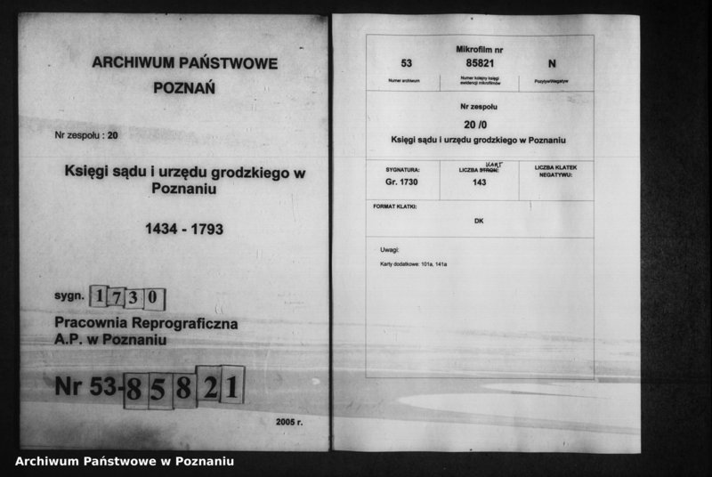 Obraz 1 z jednostki "Decreta officii [protocollon]"