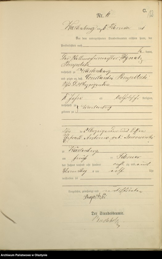 image.from.unit.number "Sterbe-Haupt-Register Nr 1 - 122"