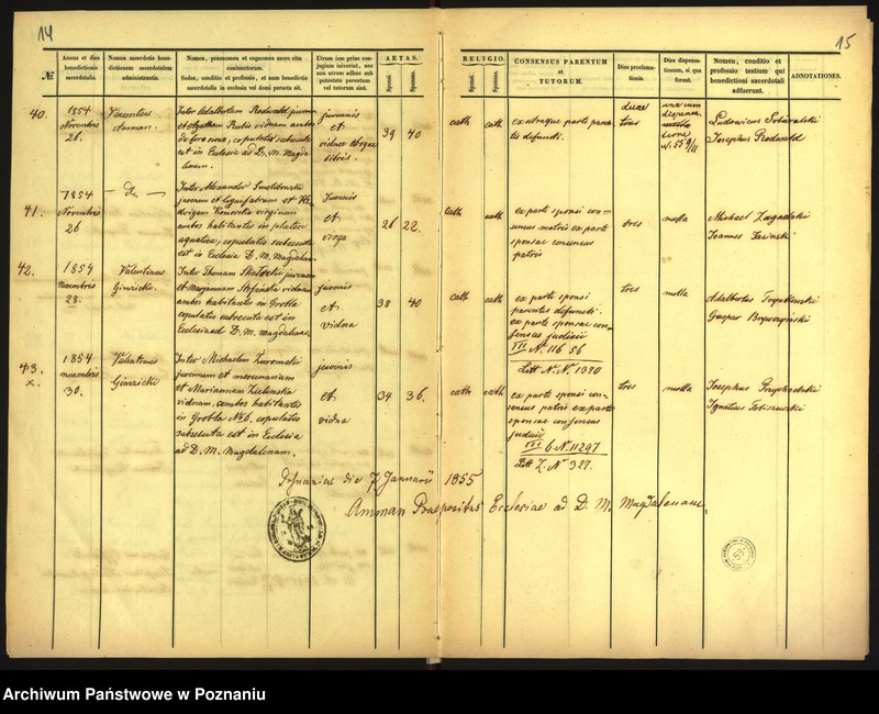 Obraz 10 z jednostki "Księga małżeństw"