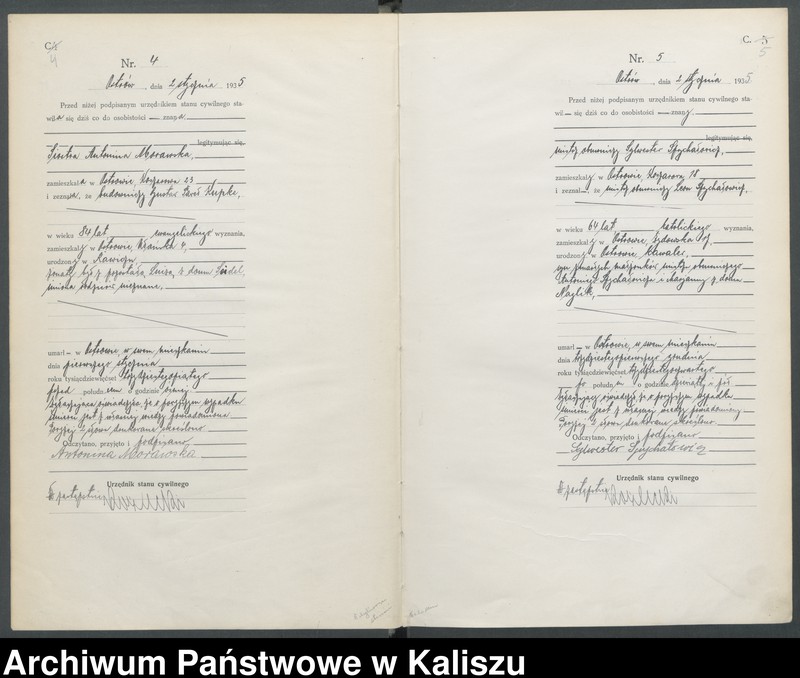 Obraz 7 z jednostki "[Księga zgonów]"
