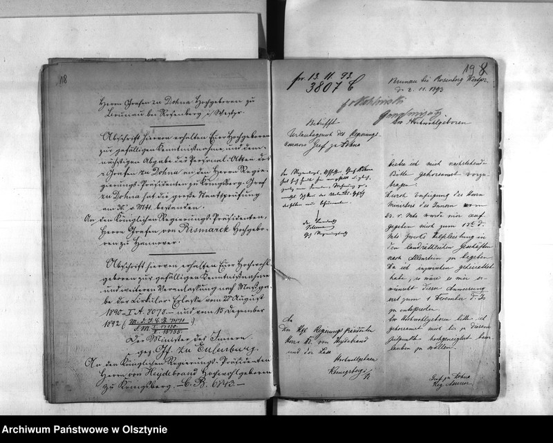 image.from.unit.number "Regierungs-Assessor Graf zu Dohna [Carl Wilhelm Reinhold] Landrathsverwalter in Braunsberg"