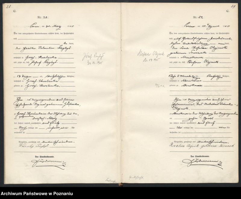 Obraz 17 z jednostki "Księga miejscowa zgonów"