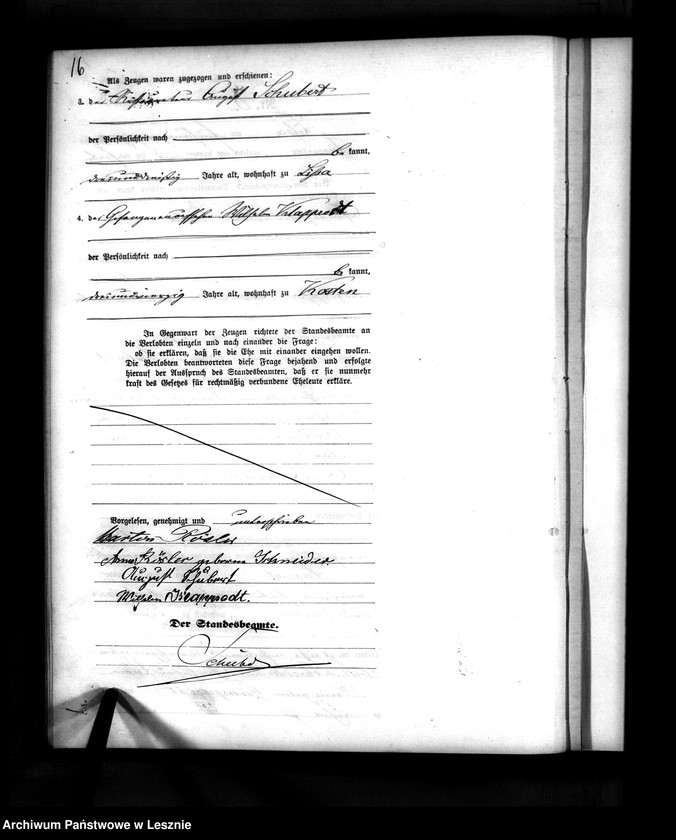 Obraz 19 z jednostki "[Księga małżeństw]"