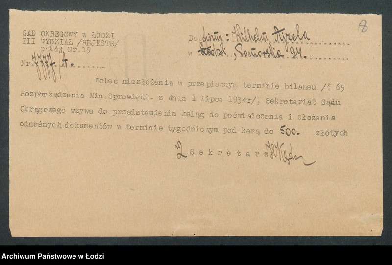 Obraz 10 z jednostki "Wilhelm Ajzele- sklep rzeźniczy"