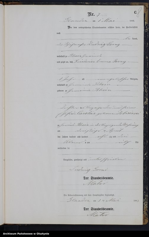 image.from.unit.number "Sterbe-Neben-Register Nr 1 - 13"