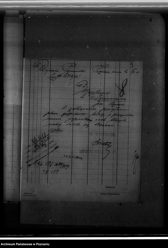 Obraz 13 z jednostki "Nadzór nad gospodarką w lasach majątku Szreniawa powiat poznański"