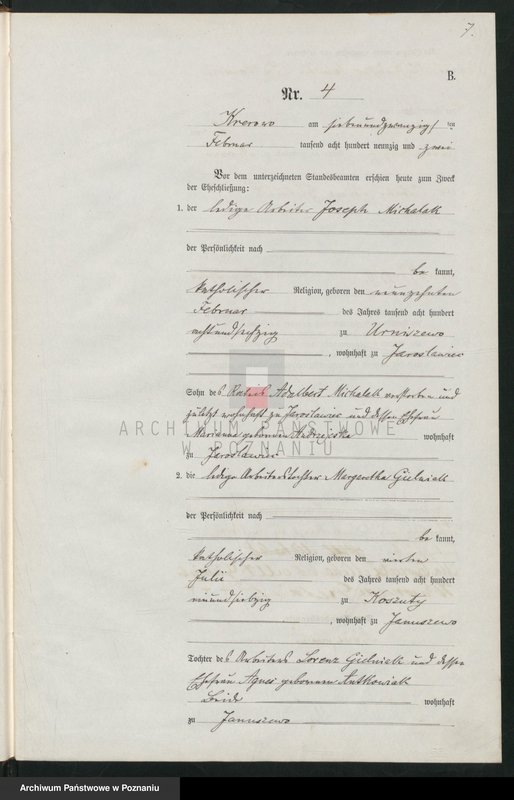 image.from.unit.number "Księga małżeństw"