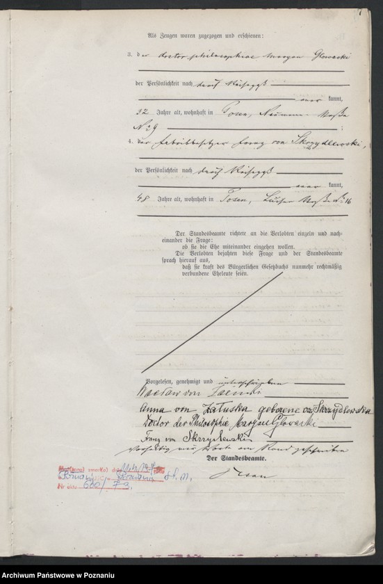 Obraz 8 z jednostki "Księga miejscowa małżeństw tom I [Rejestr główny małżeństw]"