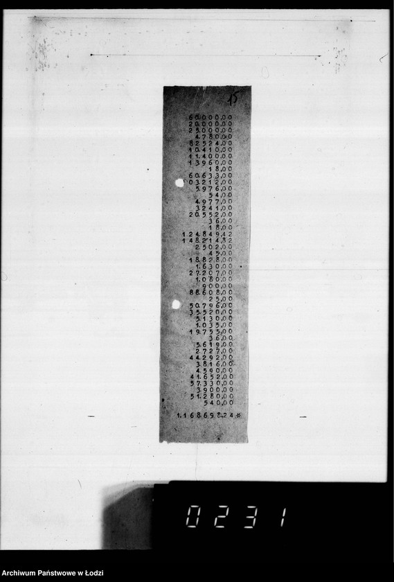 Obraz 19 z jednostki "Korrespondenz betr.Versicherung der im Getto zur Konfektionierung umlaufenden Wehrmachtsuniformen und Aufstellung über ausgeführte Transporte."