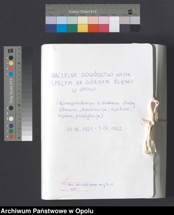 Obraz 2 z jednostki "Service de Sante-Evacuations Hopitaux-Hygiene des Troupes-Prostitution /Korsepondencja z zakresu służby zdrowia, ewakuacja, szpitale, higiena, prostytucja/ 14.06.1921 - 5.07.1922"