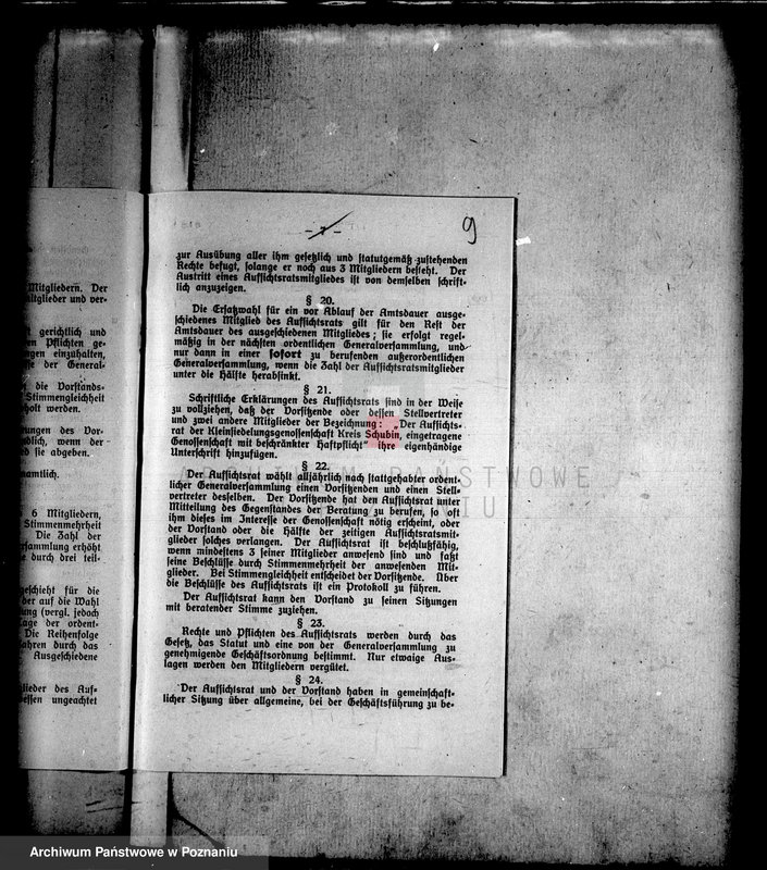 Obraz 13 z jednostki "Kleinsiedlungs Genossenschaft Schubin /Przymusowa administracja spółdzielni/"