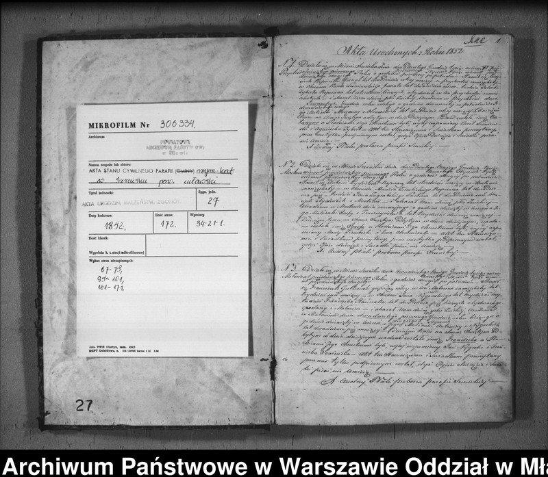 image.from.unit.number "Akta urodzeń, małżeństw i zgonów"